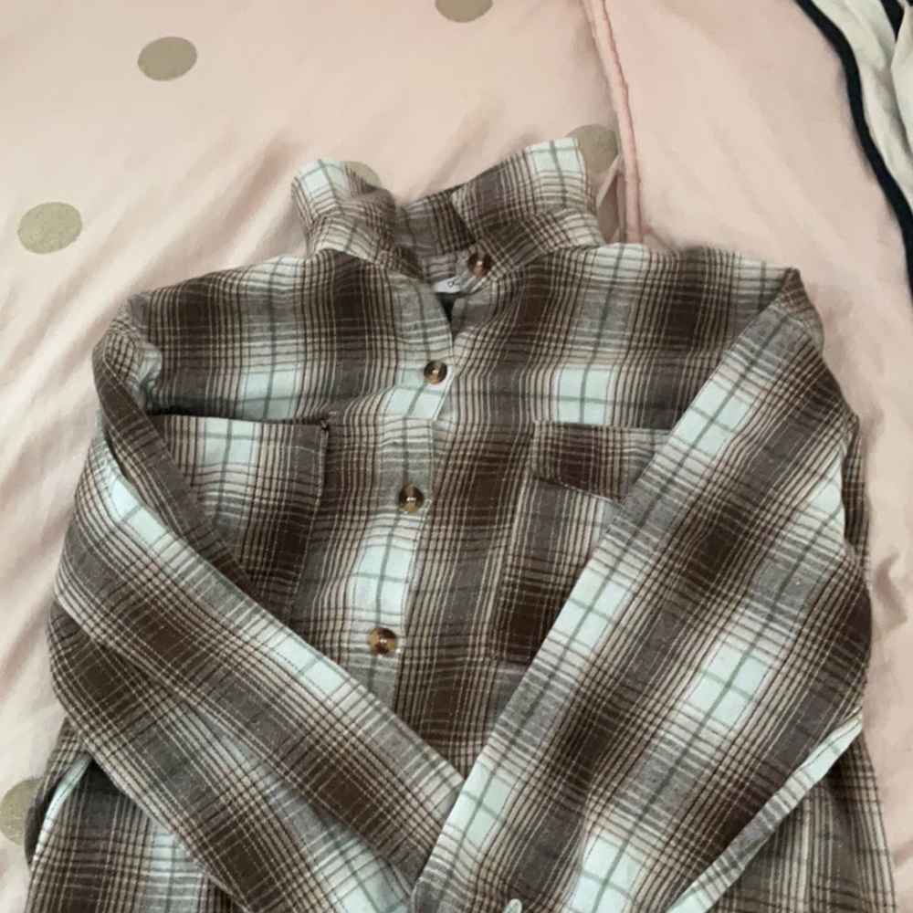 Plain Button Down Long sleeve